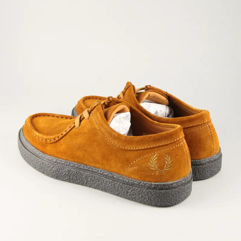 Fred Perry Dawson Low Suede - Nut Flake-1
